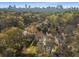 Aerial view showcases lush neighborhood with property near the skyline at 1311 Berwick Ne Ave, Atlanta, GA 30306