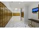 Hallway with mailboxes, console table, and tile flooring at 2870 Pharr Court South Nw # 1209, Atlanta, GA 30305