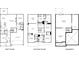 Detailed floor plan showcasing layout of first floor, second floor, and basement with room dimensions at 365 Denali Butte Ter, Canton, GA 30114