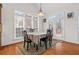 Bright dining area with table, chairs, and plenty of natural light at 426 Vera Park Pl, Alpharetta, GA 30022