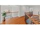 Bright and open foyer featuring a wooden staircase with black wrought iron spindles at 426 Vera Park Pl, Alpharetta, GA 30022