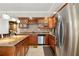 Kitchen featuring stainless steel appliances and granite countertops at 426 Vera Park Pl, Alpharetta, GA 30022