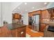 Spacious kitchen with stainless steel appliances and granite countertops at 426 Vera Park Pl, Alpharetta, GA 30022