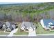 Aerial view of the home showing the roof, landscaping, and the surrounding neighborhood at 432 Horizon Trl, Canton, GA 30114