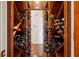 Custom wine cellar with floor-to-ceiling storage racks at 51 Ivy Chase Ne, Atlanta, GA 30342