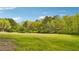 Expansive backyard lawn bordered by lush trees, perfect for outdoor activities and enjoying nature at 4783 Deer Chase, Powder Springs, GA 30127