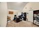 Office space with a desk, storage, carpeted floors, and ample room for work and organization at 415 Damascus Ct, Fairburn, GA 30213