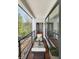 A comfortable balcony offers a place to relax at 821 Ralph Mcgill Ne Blvd # 3337, Atlanta, GA 30306