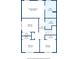 Floor plan showcasing the primary bedroom, additional bedrooms, and bathrooms on the third floor at 1244 Arden Sw Dr, Marietta, GA 30008