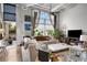 Inviting living room with lots of natural light, comfortable seating, modern decor, and an open layout at 5200 Peachtree Rd # 2116, Atlanta, GA 30341