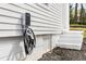 Exterior shot of an electric vehicle charging station on the side of the house at 2007 Glenwood Se Ave, Atlanta, GA 30316