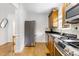 Charming kitchen featuring stainless steel appliances and hardwood floors at 2007 Glenwood Se Ave, Atlanta, GA 30316