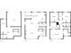 Floor plans featuring the basement, the first floor, and second floor at 5135 Arnold St, Covington, GA 30014