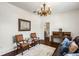 Comfortable living room with hardwood floors and rustic furnishings at 73 Waddell Ne St, Atlanta, GA 30307