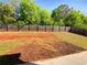 Large backyard with grass and a wooden fence, ready for outdoor activities and landscaping at 280 Mcgiboney Ln, Covington, GA 30016