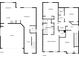 Detailed floor plan showcasing the layout of the home's kitchen, living spaces, bedrooms, and bathrooms at 280 Mcgiboney Ln, Covington, GA 30016