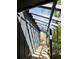 View of home's architectural beam entryway at 4449 Lashley Dr, Tucker, GA 30084
