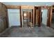 Interior view showcasing new framing and doorway construction at 852 Laurelmont Dr, Atlanta, GA 30311