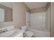 Bathroom featuring a tub, shower, and vanity sink at 10104 Fairington Ridge Cir, Lithonia, GA 30038