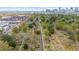 Aerial view of city's tree-filled landscape, street, buildings at 563 Memorial Se Dr # 504, Atlanta, GA 30312