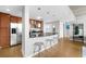 Kitchen with stainless steel appliances, pendant lighting, and a breakfast bar with seating at 563 Memorial Se Dr # 504, Atlanta, GA 30312