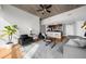 Stylish living area with concrete ceilings, hardwood floors, and comfortable seating, perfect for relaxing or entertaining at 563 Memorial Se Dr # 504, Atlanta, GA 30312