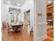 Spacious board room features a table and chairs with access to an outdoor patio at 900 River Vista Dr, Atlanta, GA 30339