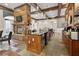Spacious clubhouse with kitchen, fireplace and ample seating at 900 River Vista Dr, Atlanta, GA 30339