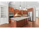Kitchen with stainless appliances, granite countertops, and ample cabinet space at 900 River Vista Dr, Atlanta, GA 30339