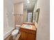 Cozy bathroom with tub, sink, and a mirrored vanity at 3301 Henderson Mill Rd # 1, Atlanta, GA 30341