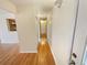 Hallway with hardwood floors and closet space at 3301 Henderson Mill Rd # 1, Atlanta, GA 30341