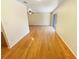 Bright living room featuring hardwood floors and ceiling fan at 3301 Henderson Mill Rd # 1, Atlanta, GA 30341