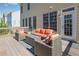 Back deck complete with comfortable seating and a cozy atmosphere, great for outdoor relaxation at 6463 Century Park Se Pl, Mableton, GA 30126