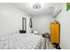 Bright bedroom with a double bed, closet, and dresser at 100 Charlotte Sw Dr, Mableton, GA 30126