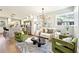 Bright, open-concept living room with stylish furniture and decor at 1751 Carter Cir, Atlanta, GA 30344