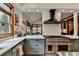 Gourmet kitchen featuring stainless steel appliances and designer cabinets at 2962 Norman Cir, Duluth, GA 30096