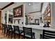 Bright kitchen with marble counters and island seating at 2962 Norman Cir, Duluth, GA 30096