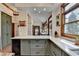 Modern kitchen with granite countertops, modern appliances, and an open floor plan at 2962 Norman Cir, Duluth, GA 30096