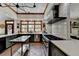 Gourmet kitchen featuring stainless steel appliances and designer cabinets at 2962 Norman Cir, Duluth, GA 30096
