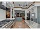 Gourmet kitchen featuring stainless steel appliances and designer cabinets at 2962 Norman Cir, Duluth, GA 30096