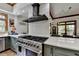 Gourmet kitchen featuring stainless steel appliances and designer cabinets at 2962 Norman Cir, Duluth, GA 30096