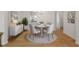 Elegant dining room showcasing stylish furniture and decor with great natural light at 4457 Watson Ridge Dr, Stone Mountain, GA 30083