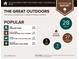 Outdoor report shows the proximity of the home to parks, golf courses, and hiking areas at 1276 Dahlgren Se Ln, Atlanta, GA 30316