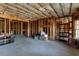 Unfinished basement with open layout, ready for customization with plenty of space for storage and activities at 3053 Cambridge Hill Dr, Dacula, GA 30019