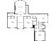 Upstairs floor plan showing multiple bedrooms, bathrooms and large closets at 3053 Cambridge Hill Dr, Dacula, GA 30019