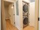 Convenient laundry area with stackable washer and dryer at 5085 Lake Dr, Forest Park, GA 30297