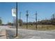 Street view of neighborhood featuring a welcome sign and community baseball field at 5085 Lake Dr, Forest Park, GA 30297