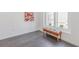 Minimalist room with a bench beneath a bright window at 379 Pratt Se Dr # 408, Atlanta, GA 30315