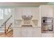 Gourmet kitchen with stainless steel appliances, granite countertops, and subway tile backsplash at 1343 Riverview Run Ln, Suwanee, GA 30024