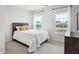 Comfortable bedroom features natural light, carpet flooring, and space for a queen-sized bed at 156 Marchmont Dr, Locust Grove, GA 30248